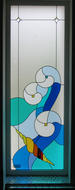 Dekorativinis vitražas langams
